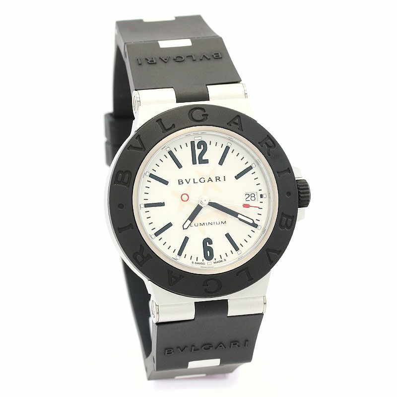 【中古】BVLGARI BVLGARI BULGARI ALUMINUM STEVE AOKI LIMITED ブルガリ ブルガリ・ブルガリ アルミニウム スティーヴ・アオキ 1000本限定 103539 (BB40AT)
