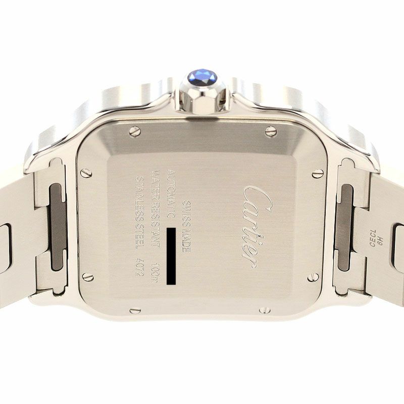 【中古】CARTIER SANTOS DE CARTIER LARGE MODEL カルティエ サントス ドゥ カルティエ LM WSSA0048