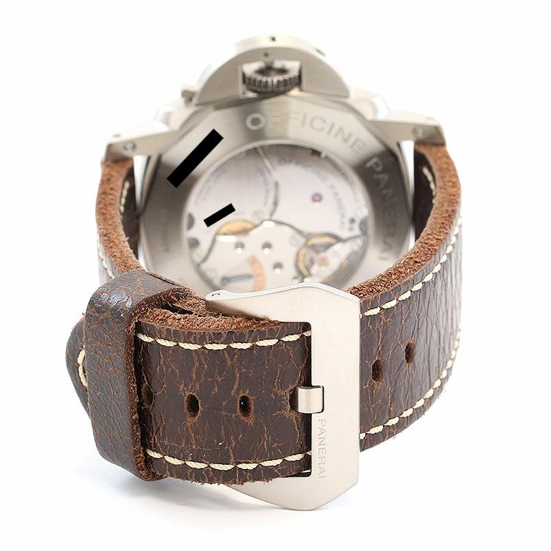 【中古】OFFICINE PANERAI LUMINOR 1950 LEFT-HANDED 8 DAYS TITANIO LIMITED オフィチーネ・パネライ ルミノール 1950 レフトハンド 8デイズ チタニオ 47MM 1000本限定 PAM00368