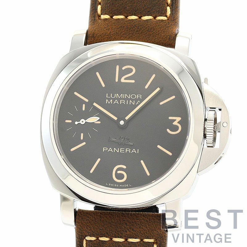 【中古】OFFICINE PANERAI LUMINOR MARINA ACCIAIO GINZA BOUTIQUE LIMITED オフィチーネ・パネライ ルミノール マリーナ アッチャイオ 44MM 銀座ブティック100本限定 PAM00415
