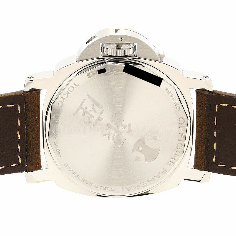 【中古】OFFICINE PANERAI LUMINOR MARINA ACCIAIO GINZA BOUTIQUE LIMITED オフィチーネ・パネライ ルミノール マリーナ アッチャイオ 44MM 銀座ブティック100本限定 PAM00415