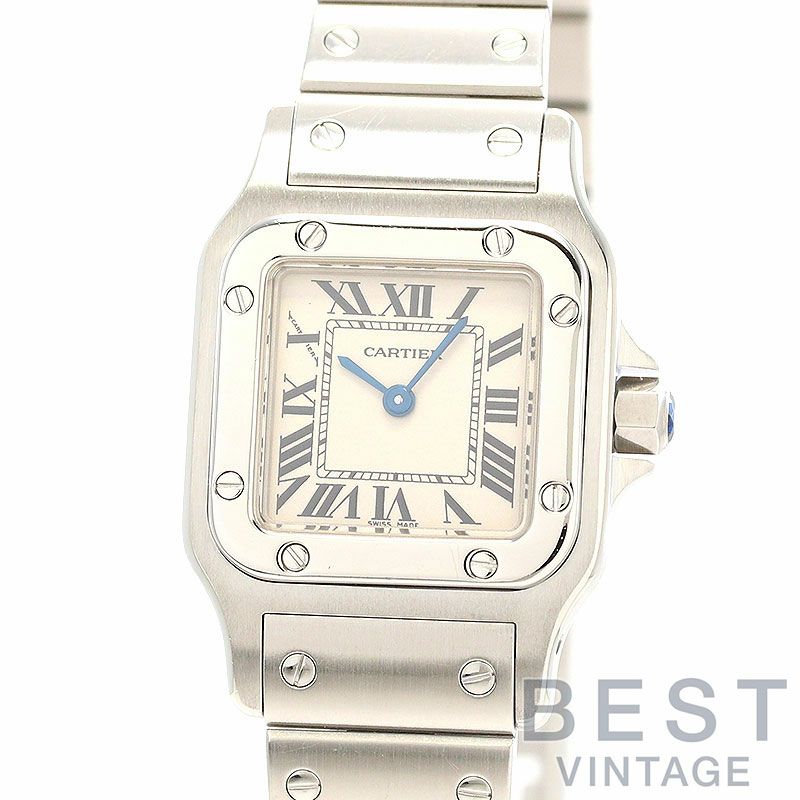 【中古】CARTIER SANTOS GALBEE SMALL MODEL カルティエ サントスガルベ SM W20056D6