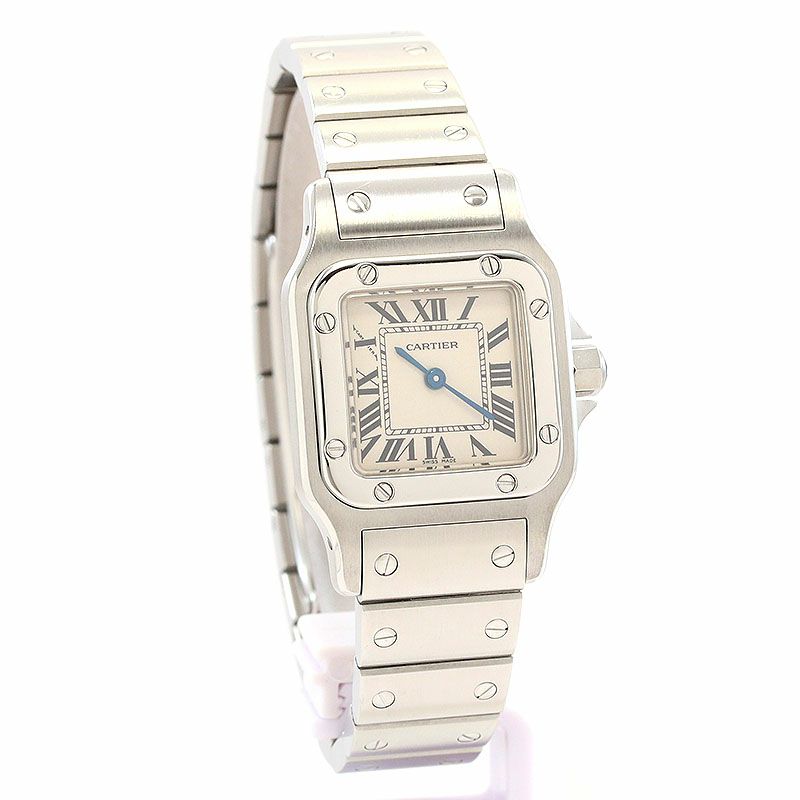 【中古】CARTIER SANTOS GALBEE SMALL MODEL カルティエ サントスガルベ SM W20056D6