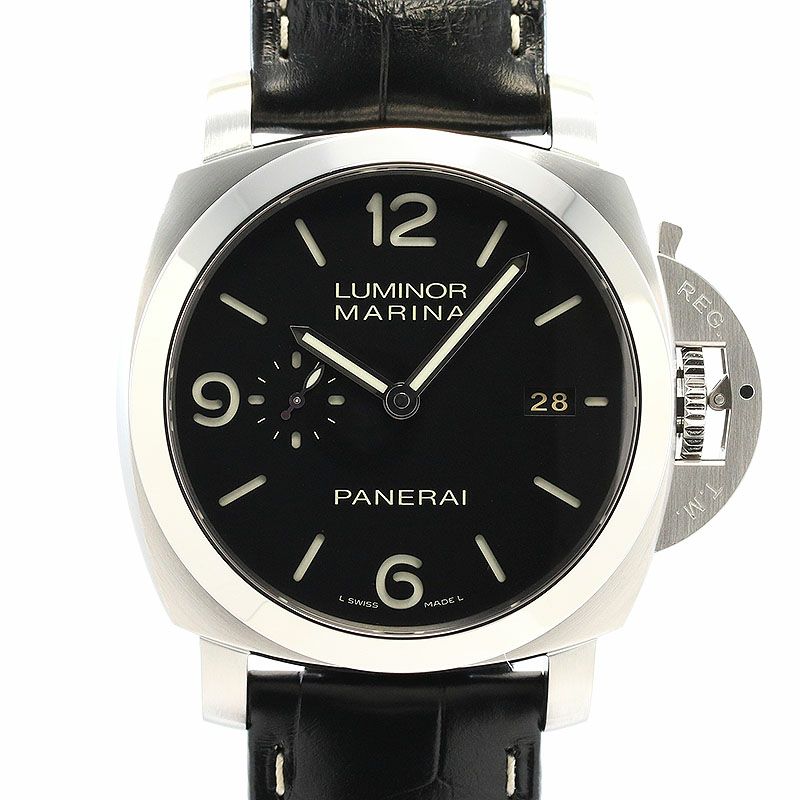【中古】OFFICINE PANERAI LUMINOR MARINA 1950 3 DAYS AUTOMATIC ACCIAIO オフィチーネ・パネライ ルミノール マリーナ 1950 3デイズ オートマティック アッチャイオ 44MM PAM00312