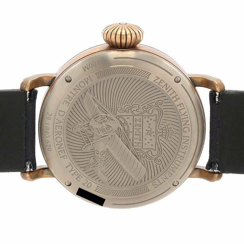 【中古】ZENITH PILOT TYPE 20 EXTRA SPECIAL ゼニス パイロット タイプ20 エクストラ スペシャル ブロンズ 40MM 29.1940.679/57.C808