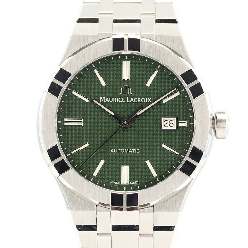 【中古】MAURICE LACROIX AIKON AUTOMATIC モーリス・ラクロア アイコン オートマティック AI6008-SS002-630-1