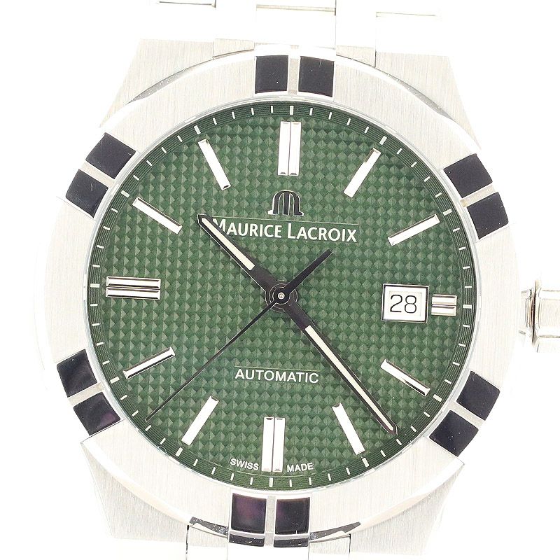 【中古】MAURICE LACROIX AIKON AUTOMATIC モーリス・ラクロア アイコン オートマティック AI6008-SS002-630-1