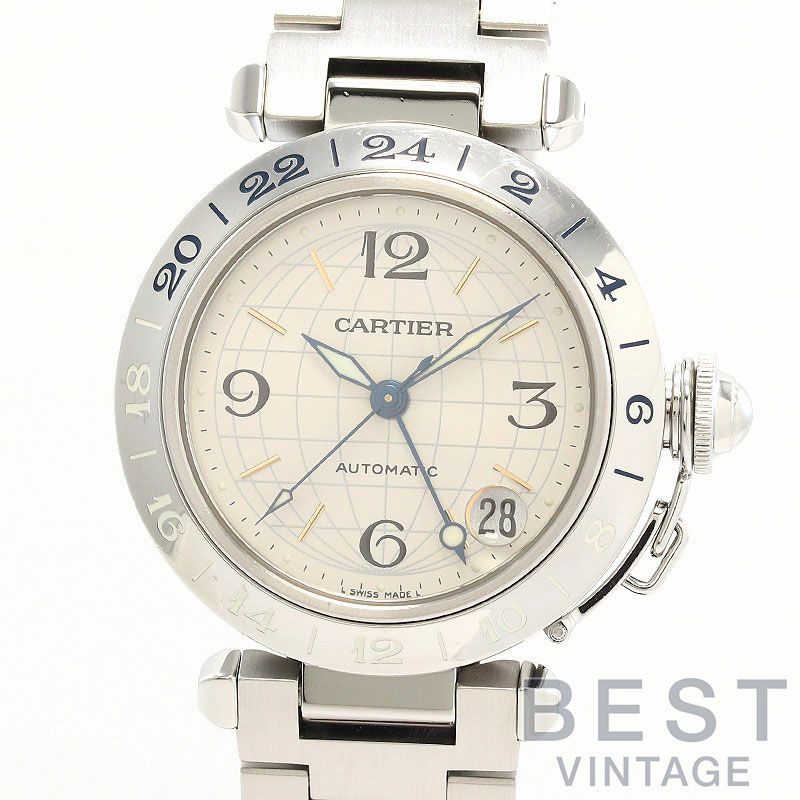 中古】CARTIER PASHA C DE CARTIER MERIDIAN カルティエ パシャ C ドゥ カルティエ メリディアン  W31078M7｜ヴィンテージブランド｜時計・腕時計の通販サイトBEST ISHIDA（正規・中古販売店）