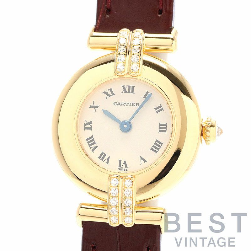 中古】CARTIER COLISEE WATCH SMALL MODEL カルティエ コリゼ ウォッチ 