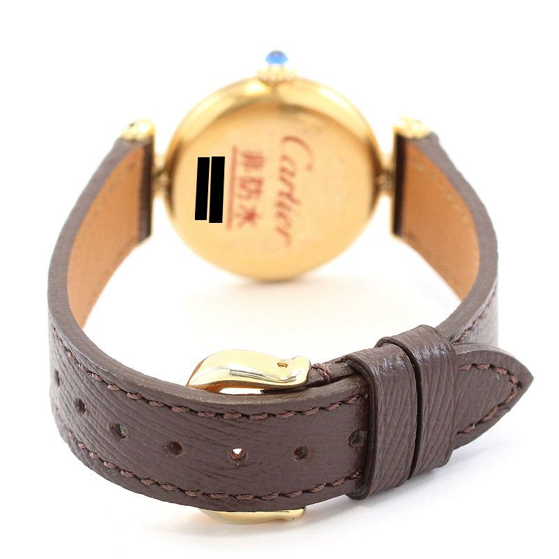 【中古】CARTIER MUST COLISEE VERMEIL SMALL MODEL カルティエ マスト コリゼ ヴェルメイユ SM W1000553 (590002)