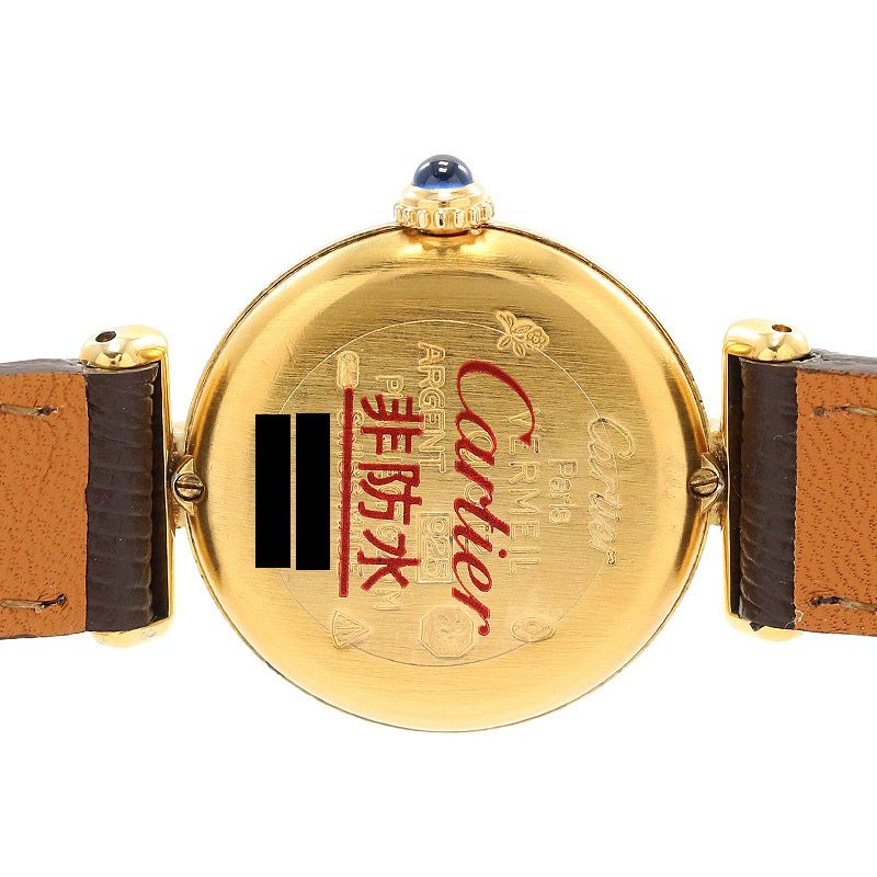 【中古】CARTIER MUST COLISEE VERMEIL SMALL MODEL カルティエ マスト コリゼ ヴェルメイユ SM W1000553 (590002)