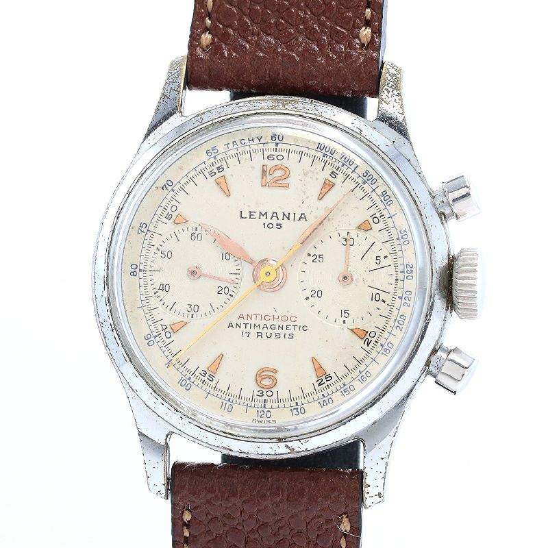 中古】LEMANIA 105 BICOMPAX CHRONOGRAPH レマニア 105 バイコンパックス クロノグラフ 254｜ヴィンテージブランド｜ 時計・腕時計の通販サイトBEST ISHIDA（正規・中古販売店）