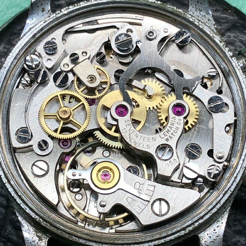 baume&mercier 手巻き クロノグラフ ジャンク（baume&mercier 手巻き 
