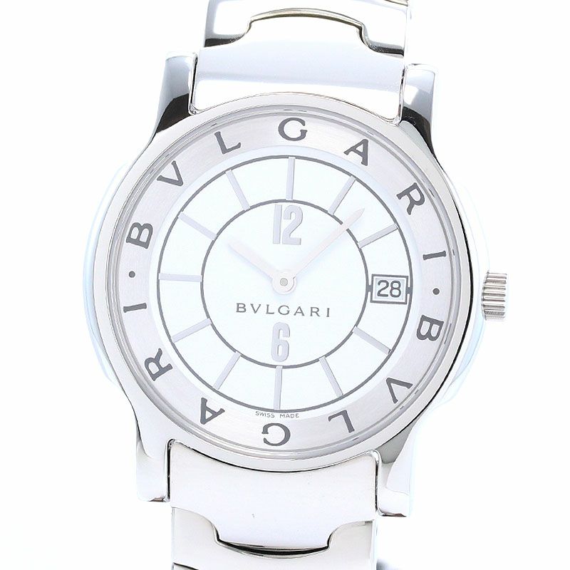 BVLGARI Solotempo ST35S 腕時計 楽天市場】BVLGARI ブルガリ ソロテンポ ST35S メンズ腕時計