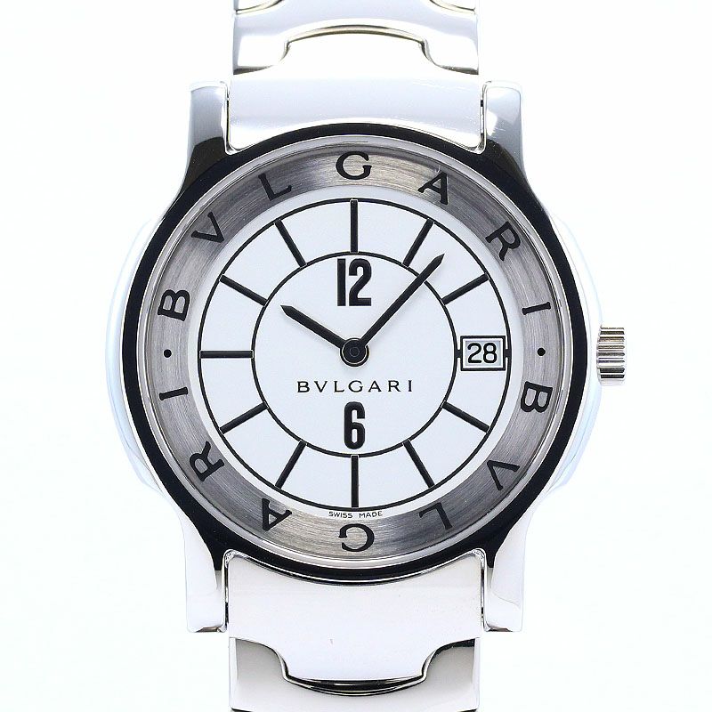 【コージー】ブルガリ腕時計ソロテンポST35S コージー】ブルガリ腕時計ソロテンポST35S ブルガリ BVLGARI