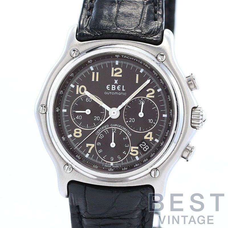 中古】EBEL 1911 LE MODULOR CHRONOGRAPH エベル 1911 モデュロール クロノグラフ  E9137240｜ヴィンテージブランド｜時計・腕時計の通販サイトBEST ISHIDA（正規・中古販売店）