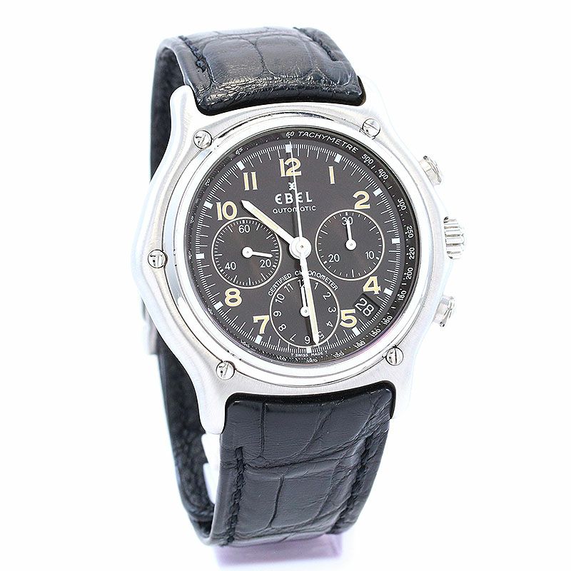 【中古】EBEL 1911 LE MODULOR CHRONOGRAPH エベル 1911 モデュロール クロノグラフ E9137240