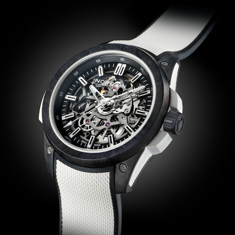 NORQAIN WILD ONE SKELETON JP 42MM ノルケイン ワイルド ワン スケルトン JP 42mm NNQ3000QBW3AS/B016