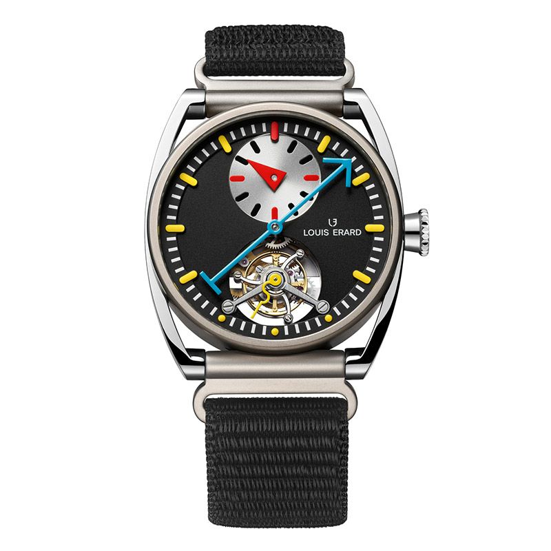 LOUIS ERARD Excellence Limited Edition Alain Silberstein Regulator Tourbillon Black ルイ・エラール エクセレンス リミテッドエディション アラン・シルベスタイン レギュレーター トゥールビヨン ブラック LE89356TT02BTT82