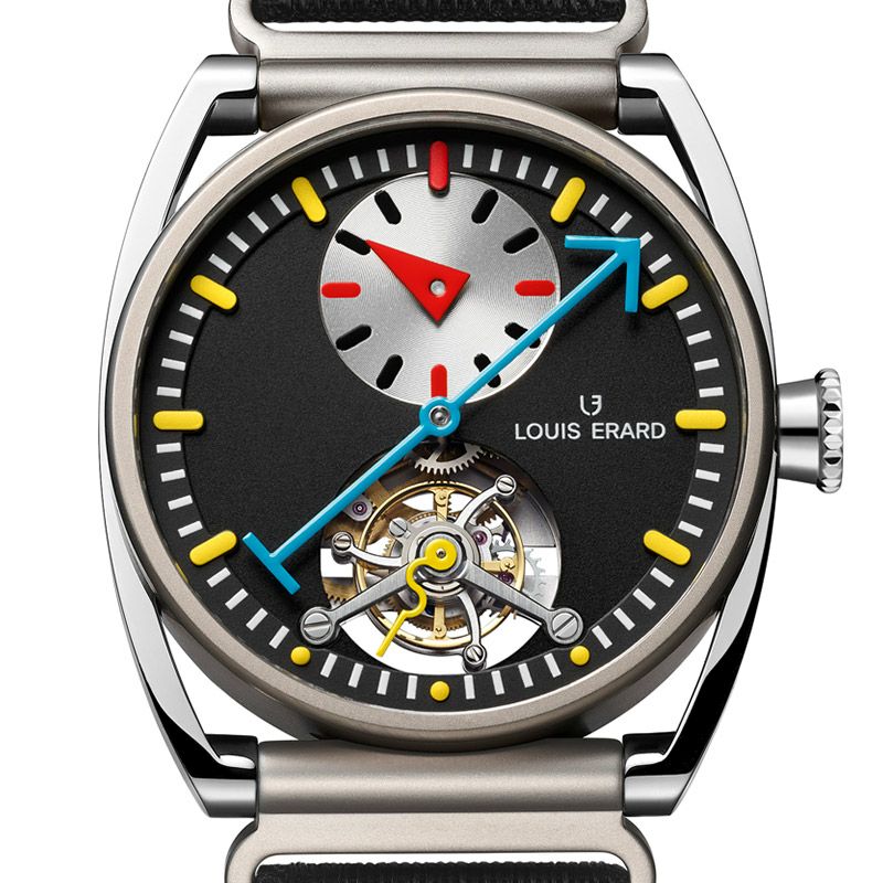 LOUIS ERARD Excellence Limited Edition Alain Silberstein Regulator Tourbillon Black ルイ・エラール エクセレンス リミテッドエディション アラン・シルベスタイン レギュレーター トゥールビヨン ブラック LE89356TT02BTT82