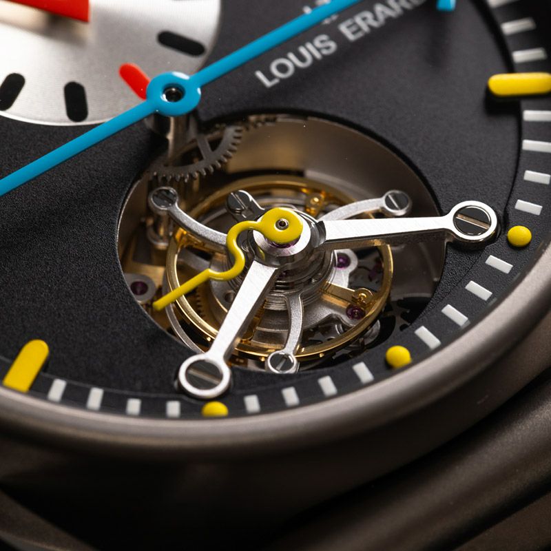 LOUIS ERARD Excellence Limited Edition Alain Silberstein Regulator Tourbillon Black ルイ・エラール エクセレンス リミテッドエディション アラン・シルベスタイン レギュレーター トゥールビヨン ブラック LE89356TT02BTT82