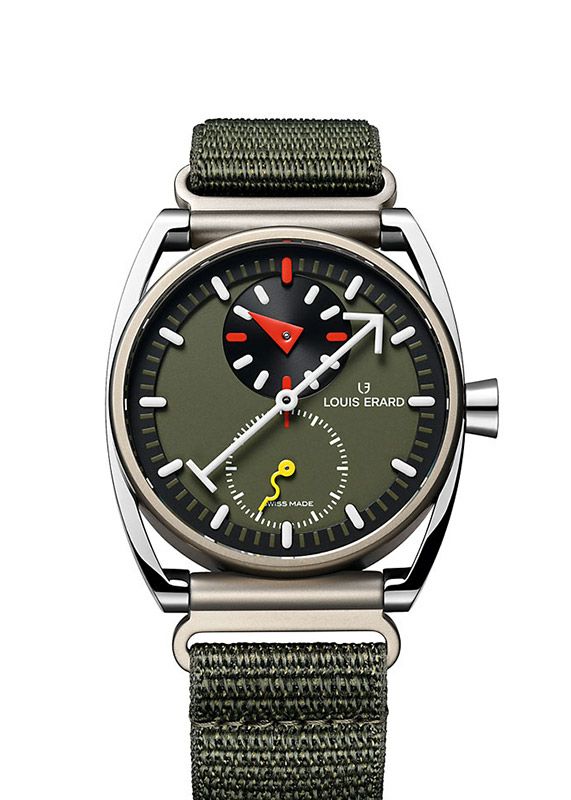 LOUIS ERARD Excellence Limited Edition Alain Silberstein Regulator Khaki ルイ・エラール エクセレンス リミテッドエディション アラン・シルベスタイン レギュレーター カーキ LE85358TT06BTT89