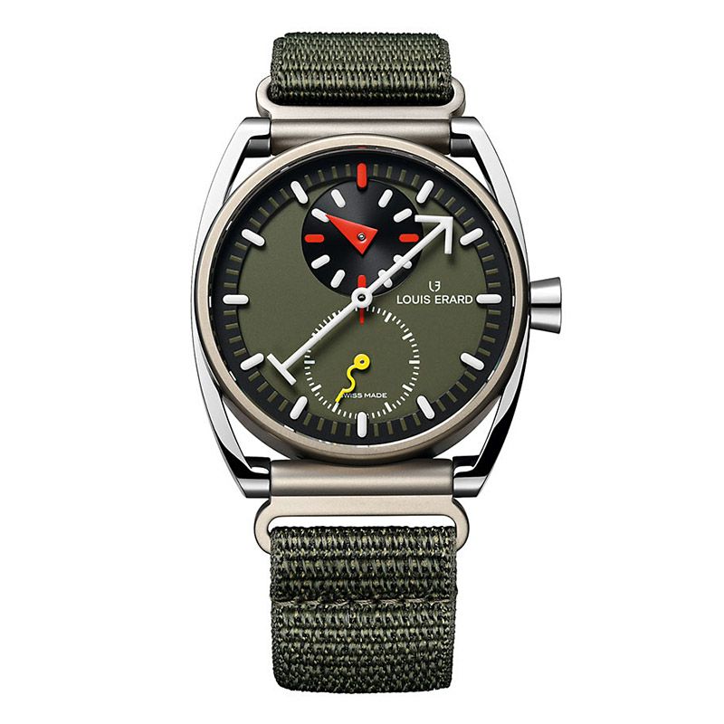 LOUIS ERARD Excellence Limited Edition Alain Silberstein Regulator Khaki ルイ・エラール エクセレンス リミテッドエディション アラン・シルベスタイン レギュレーター カーキ LE85358TT06BTT89