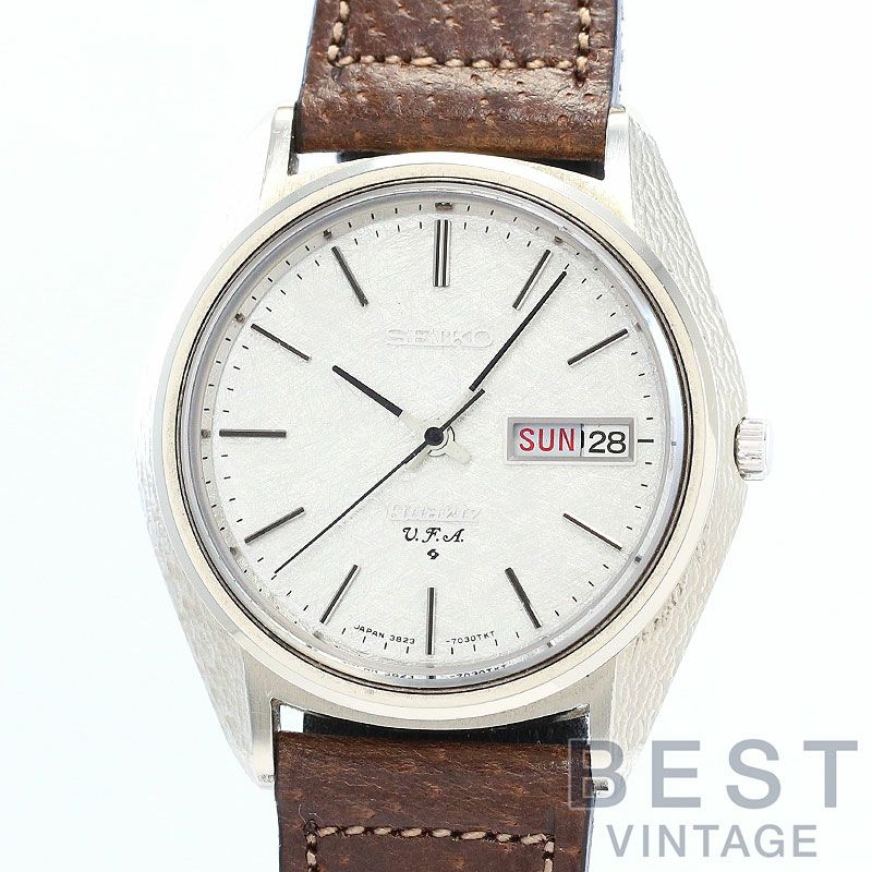 1973年12月製造 セイコー39Qz V.F.A メンズウォッチ 動作確認済 中古  