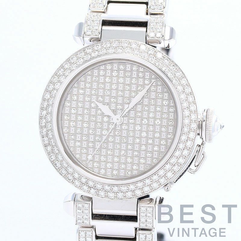 【中古】CARTIER PASHA DE CARTIER CLASSIC カルティエ パシャ ドゥ カルティエ クラシック 35MM WJ1086M9 (2308)