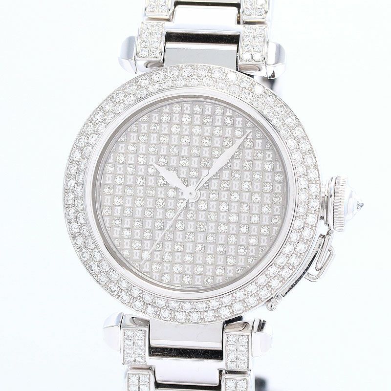 【中古】CARTIER PASHA DE CARTIER CLASSIC カルティエ パシャ ドゥ カルティエ クラシック 35MM WJ1086M9 (2308)