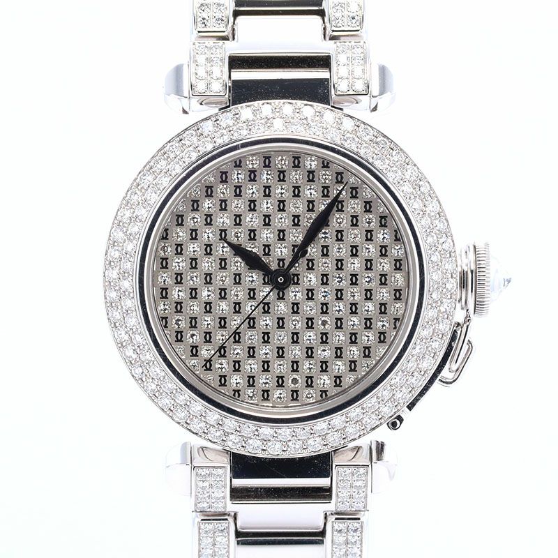 【中古】CARTIER PASHA DE CARTIER CLASSIC カルティエ パシャ ドゥ カルティエ クラシック 35MM WJ1086M9 (2308)