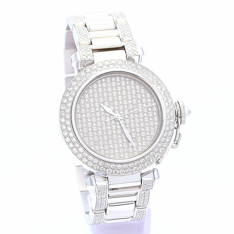 【中古】CARTIER PASHA DE CARTIER CLASSIC カルティエ パシャ ドゥ カルティエ クラシック 35MM WJ1086M9 (2308)