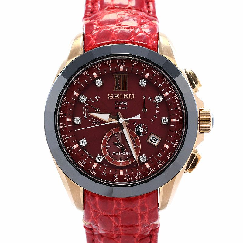 中古】SEIKO ASTRON 8X SERIES DUAL-TIME DIAMOND LIMITED セイコー 
