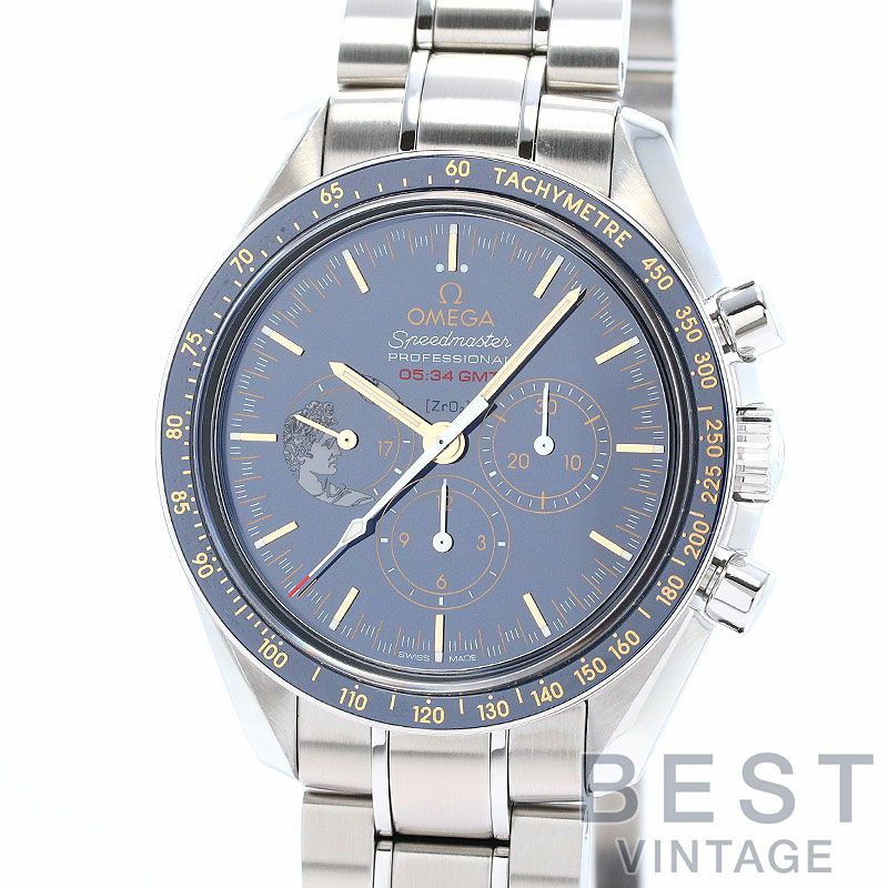 中古】OMEGA SPEEDMASTER MOONWATCH APOLLO XVII 45TH ANNIVERSARY  