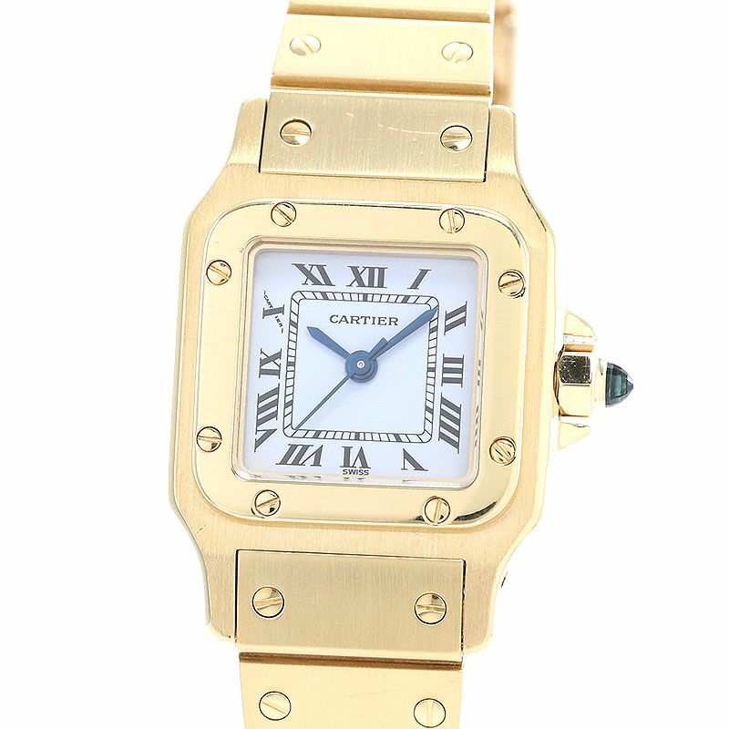 Cartier カルティエ　サントスガルべSM 　レディース　Vintage カルティエ サントス ガルベ LM W20025D6 / 987901 クォーツ Cal