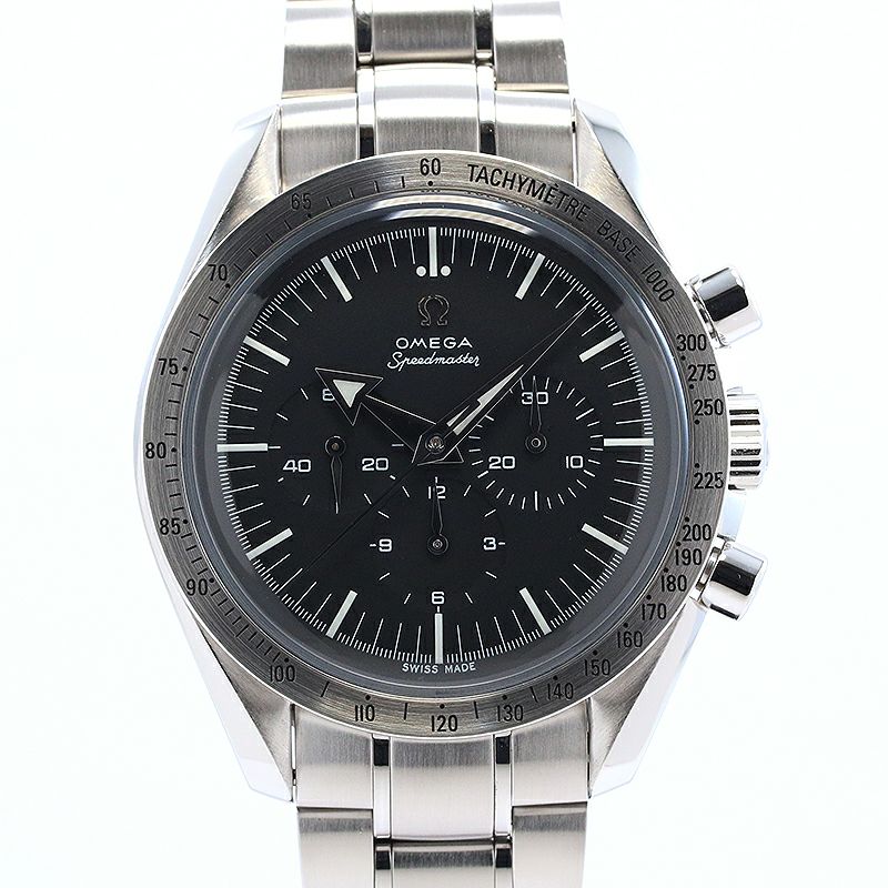 【中古】OMEGA SPEEDMASTER BROAD ARROW 1ST REPLICA オメガ スピードマスター ブロードアロー ...