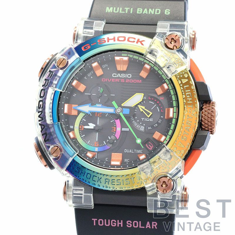 中古】CASIO G-SHOCK FROGMAN BORNEO RAINBOW TOAD カシオ Gショック 