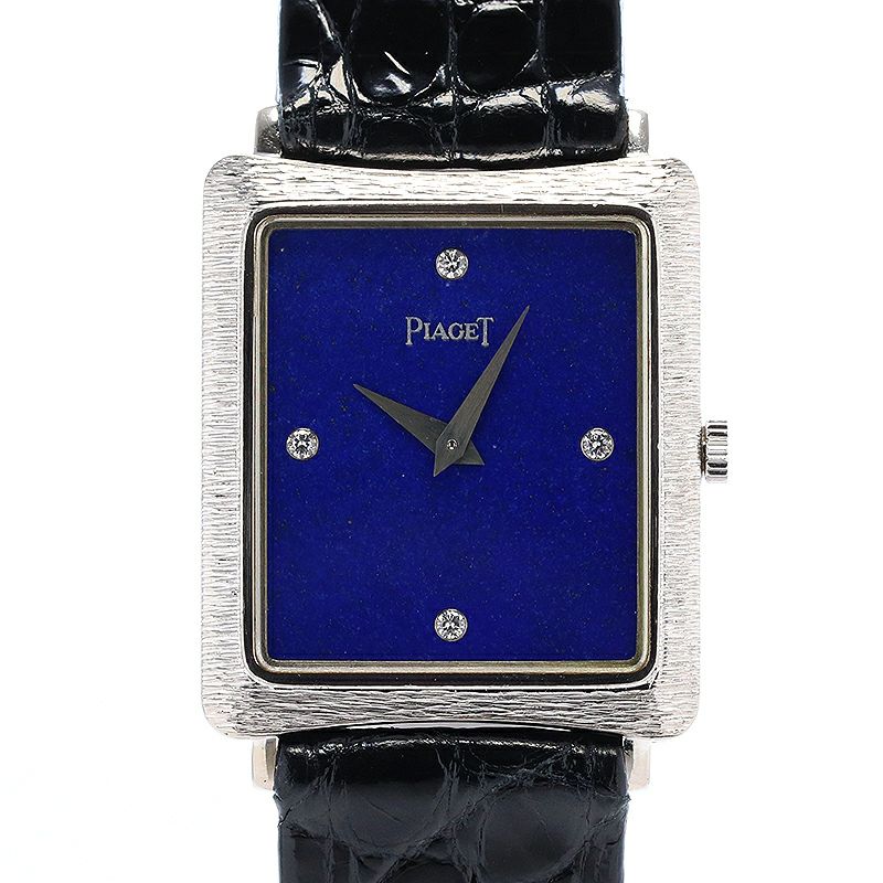 中古】PIAGET VINTAGE RECTANGULAR WATCH LAPIS LAZULI DIAL ピアジェ ヴィンテージ レクタンギュラー  ウォッチ ラピスラズリダイヤル 9254｜ヴィンテージブランド｜時計・腕時計の通販サイトBEST ISHIDA（正規・中古販売店）