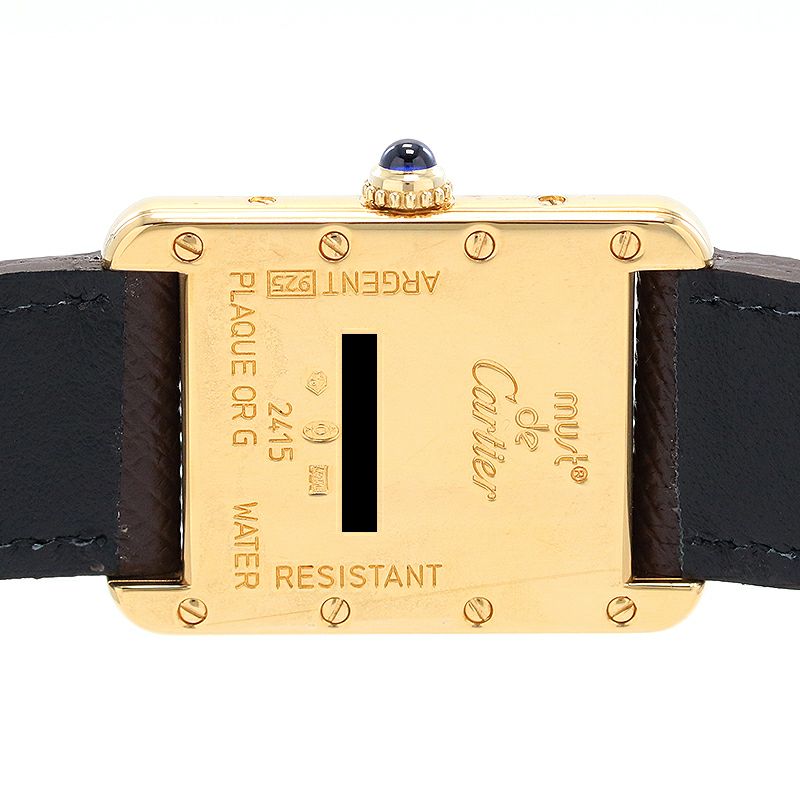 中古】CARTIER MUST TANK SMALL MODEL VERMEIL カルティエ マスト