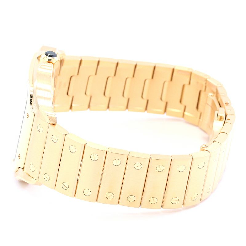 【中古】CARTIER SANTOS DE CARTIER LARGE MODEL カルティエ サントス ドゥ カルティエ LM WGSA0029