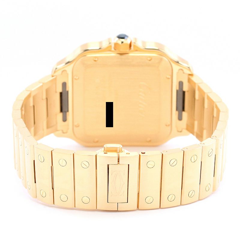 【中古】CARTIER SANTOS DE CARTIER LARGE MODEL カルティエ サントス ドゥ カルティエ LM WGSA0029
