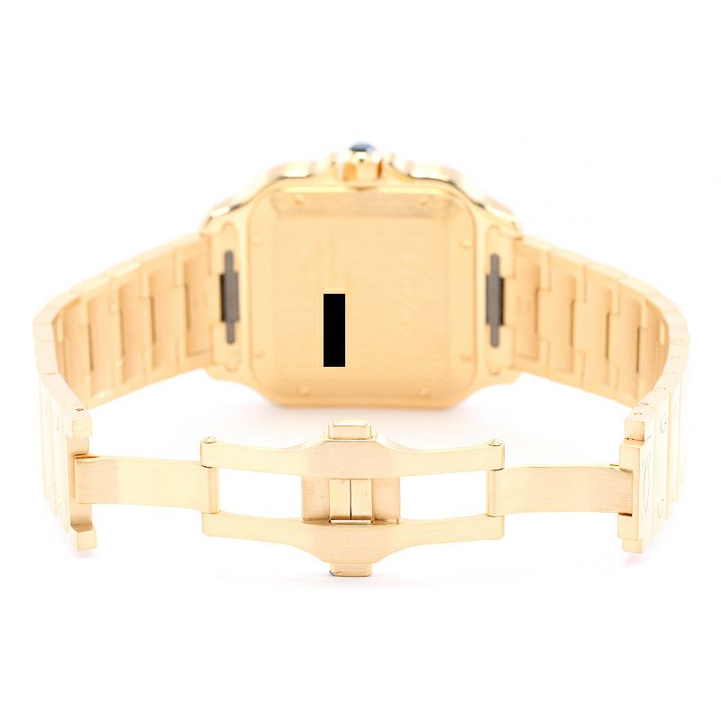 【中古】CARTIER SANTOS DE CARTIER LARGE MODEL カルティエ サントス ドゥ カルティエ LM WGSA0029