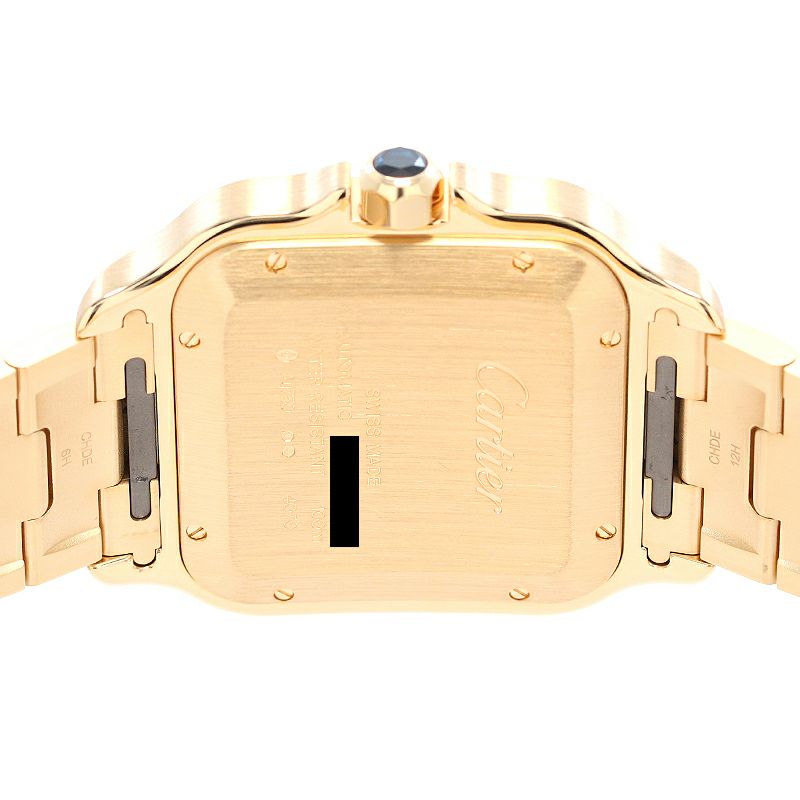 【中古】CARTIER SANTOS DE CARTIER LARGE MODEL カルティエ サントス ドゥ カルティエ LM WGSA0029