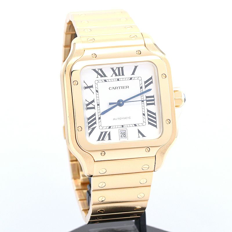 【中古】CARTIER SANTOS DE CARTIER LARGE MODEL カルティエ サントス ドゥ カルティエ LM WGSA0029