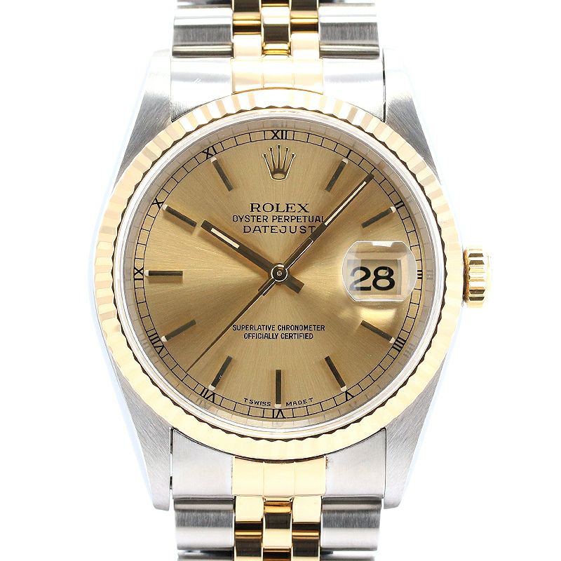【中古】ROLEX OYSTER PERPETUAL DATEJUST ロレックス オイスターパーペチュアル デイトジャスト 16233