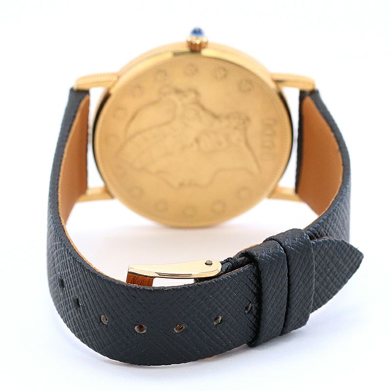 中古】CORUM COIN WATCH 1904 20 DOLLARS LIBERTY HEAD DOUBLE EAGLE 