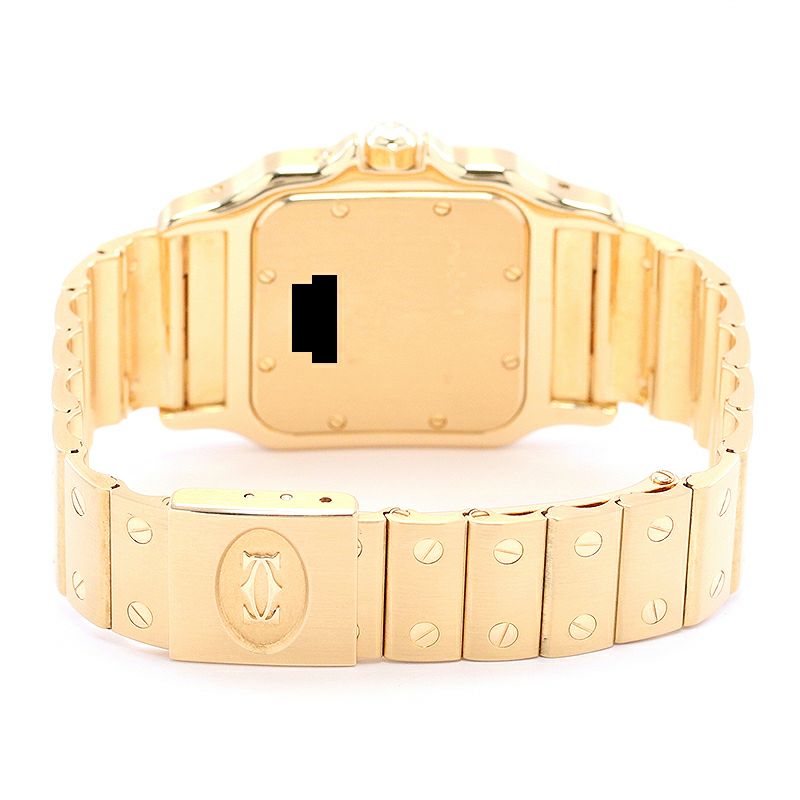中古】CARTIER SANTOS GALBEE LARGE MODEL MOON PHASE