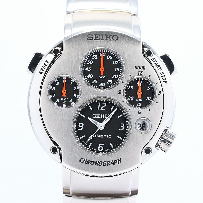 中古】SEIKO KINETIC CHRONOGRAPH FIRST MODEL PARTENZA セイコー  