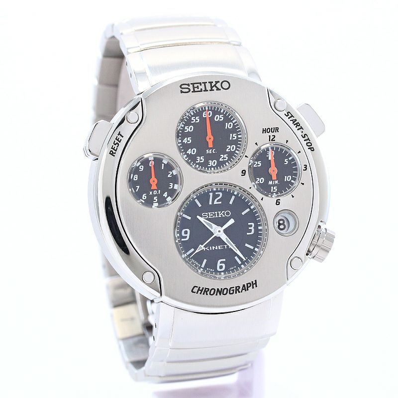 中古】SEIKO KINETIC CHRONOGRAPH FIRST MODEL PARTENZA セイコー キネティッククロノグラフ  ファーストモデル パルテンザ SBXZ001 (9T82-0A10)｜ヴィンテージブランド｜時計・腕時計の通販サイトBEST  ISHIDA（正規・中古販売店）