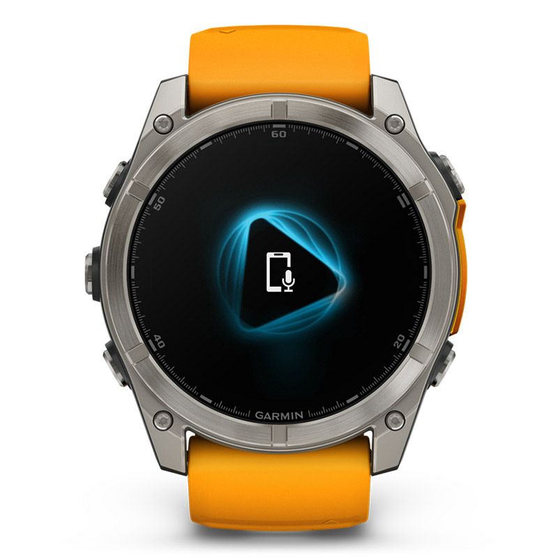 GARMIN fenix 8 Sapphire AMOLED 51mm Ti / Orange ガーミン フェニックス8 サファイア アモレッド 51mm Ti / オレンジ 010-02905-50